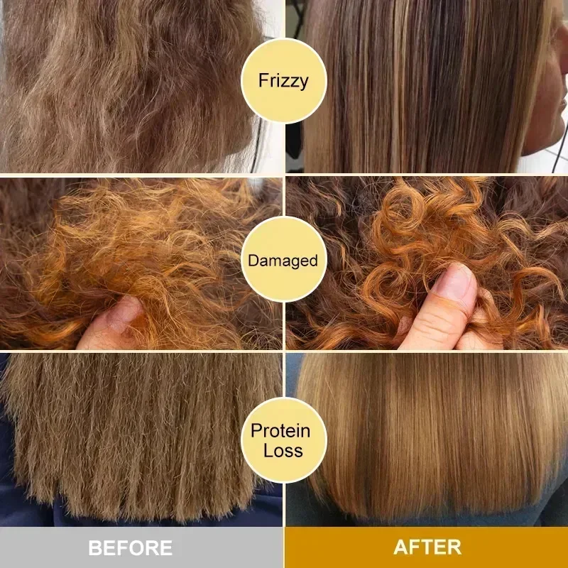 120ml Keratin Hair Mask 5 Seconds Repair Damage Frizzy Hair Shiny Care Treatment Scalp hair mask
