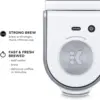 NEW K-Mini Plus Single Serve K-Cup Pod Coffee Maker, Matte White 4