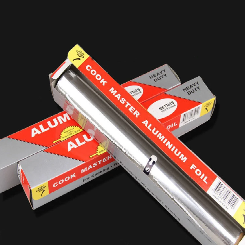 Heavy-Duty Aluminum Foil for Oven Baking and Barbecuing