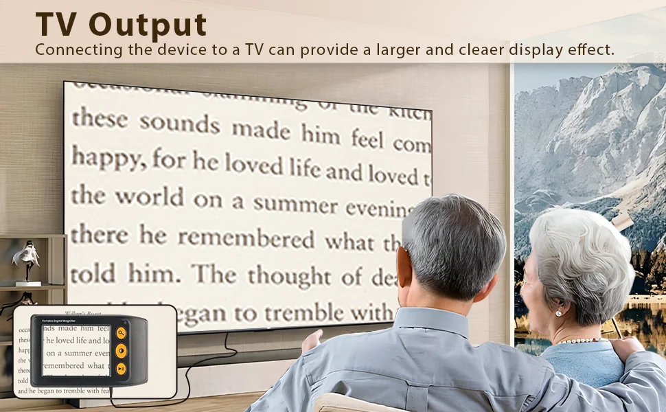 reading magnifier for books