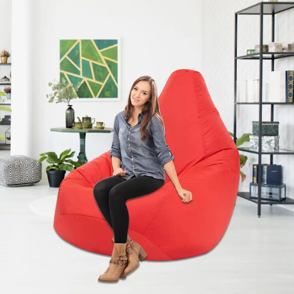 extra large Style Lounge Bean Bag Home Soft Lazy Sofa Single Adult Kids Seat Chair Furniture Cover New Fashion