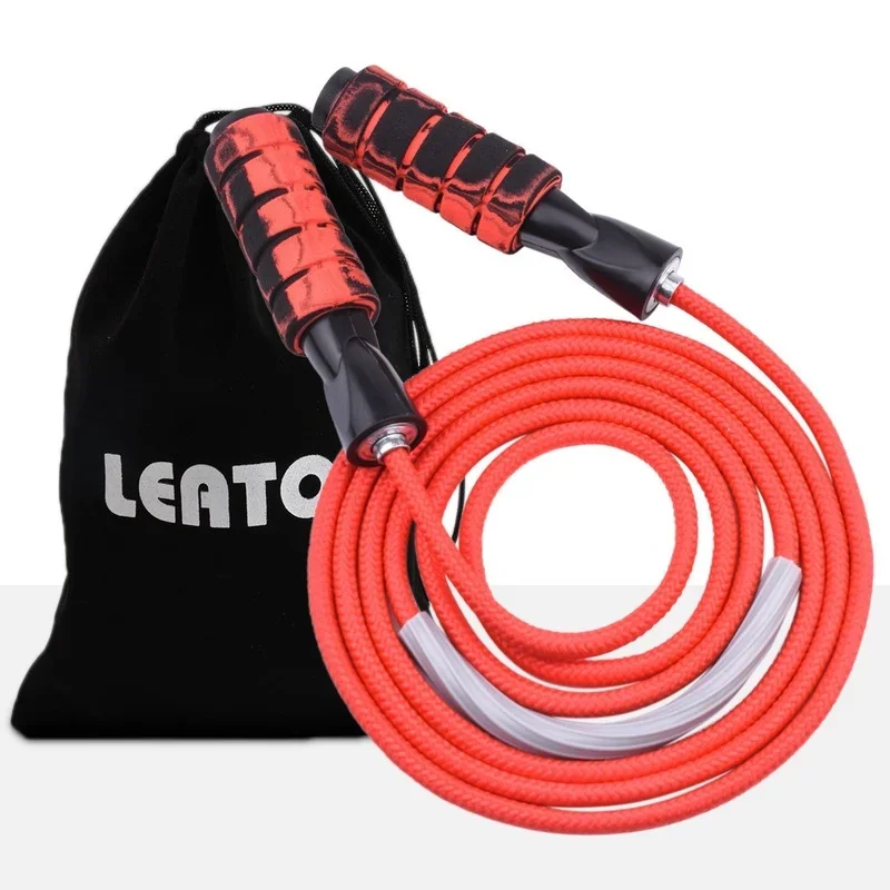 Jump Rope Bearing Jump Rope Adjustable Jump Rope Speed Weight Fitness Adult Kids Fitness Equipment Workout MMA Training Gear
