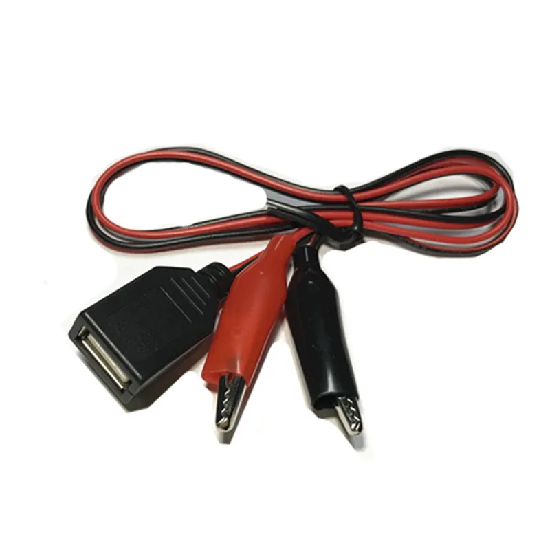 USB Female to Male Connector Alligator Test Clips 5Pcs 58cm Cable alligator clips,electric test clamp,usb test leads,alligator clip adapter,test cable connector,electrical test wire,test lead wire,test lead cable,test cable,test cable lead,test leads,test clip