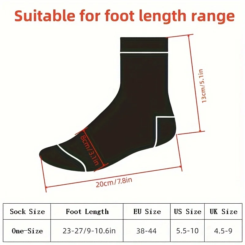 Winter Warm Wool Socks Thermal Thicker Fleece Skiing Socks Unisex Coldproof Anti-slip High Quality Outdoor Sports Long Socks