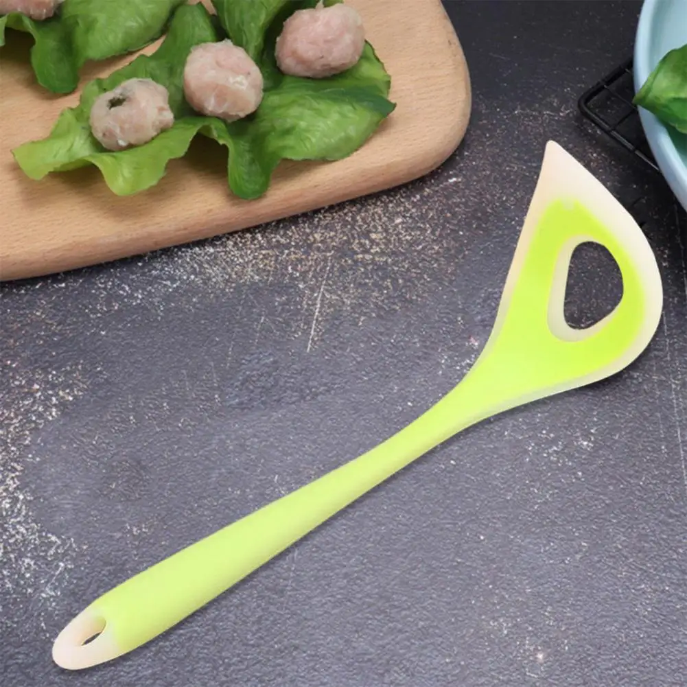 24.2cm Silicone Meatball Spoon Maker Pressing Tool Long Handle Meatball Making Gadget With Hanging Design Home Kitchen Supplies