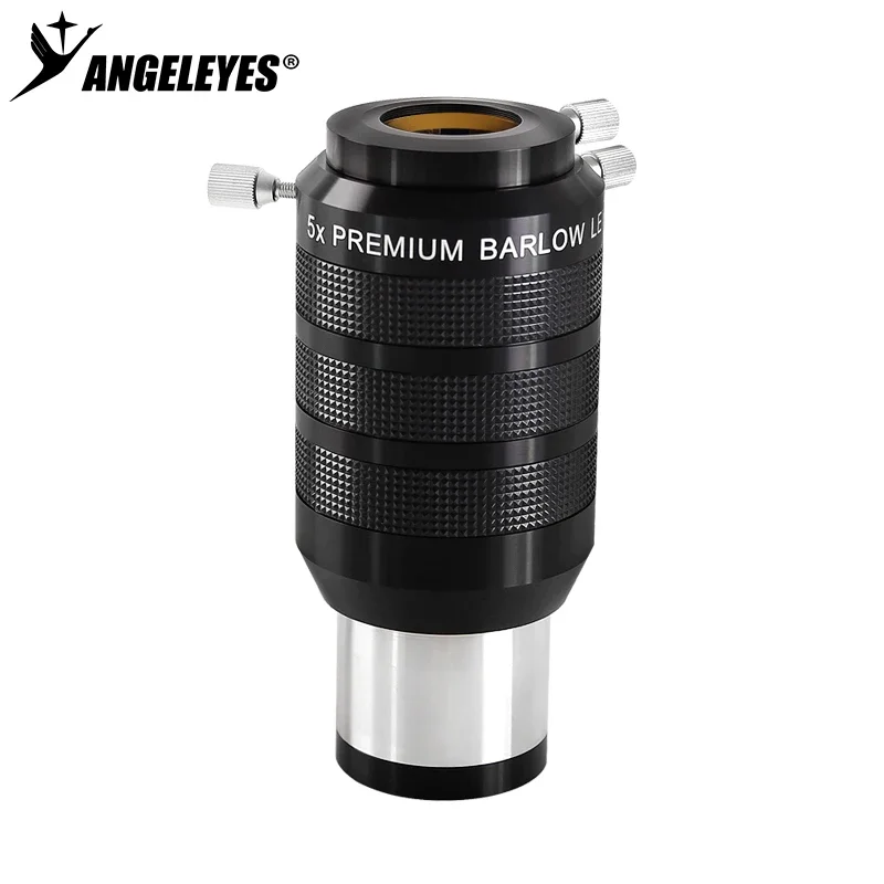 

Angeleyes 1.25 2 inch 5x Barlow Eyepiece Double Eliminate Color Differences Astronomical Telescope Accessories