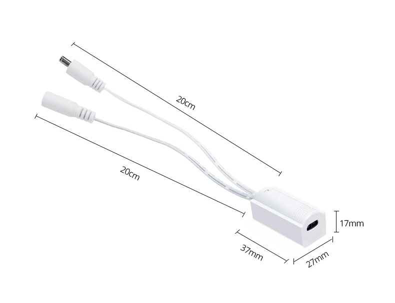 Description Picture 3 of itemHand Sweep Motion Sensor Switch DC 12V Light Switch Home Lighting Accessory Hand Waving On Off Work With LED Bar LED Strip