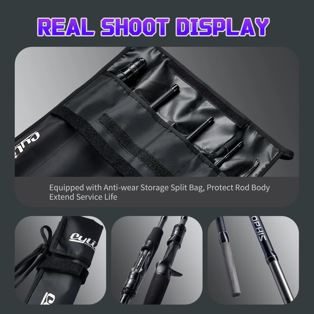 5-Section Apophis Travel Fishing Rod 6