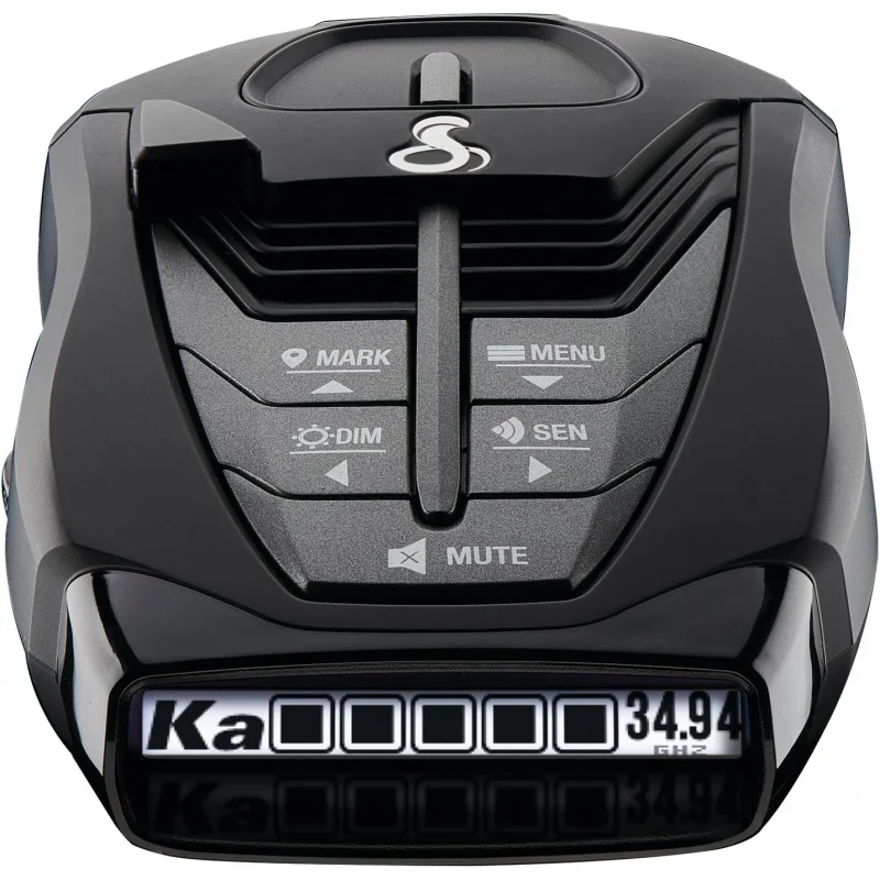 

Cobra RAD 480i Laser Radar Detector – Long Range Detection, Bluetooth, Drive Smarter® App, LaserEye Front and Rear Detection, Di