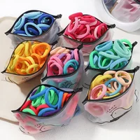 30/50/100Pcs Women Girl Mixed Colors Hair Bands Basic Hair Ties Elastic Headband Hair Scrunchies Accessories Ponytail Holder - Image 5
