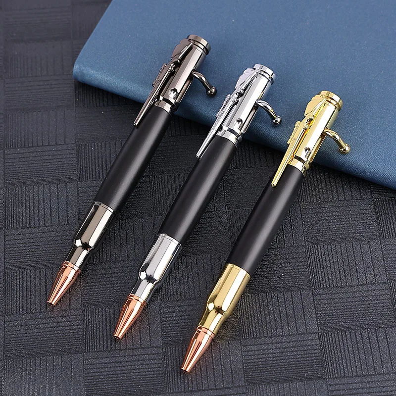 Ballpoint Pen Luxury School Stationery Signature Metal Ballpoint Pen School Office Supplies Roller Ball Pen