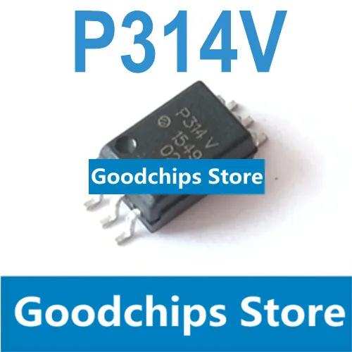 SOP-6 P314V ACPL-P314 оптрон IGBT привод изолятор SMD SOP6 оригинальный импортный чип |