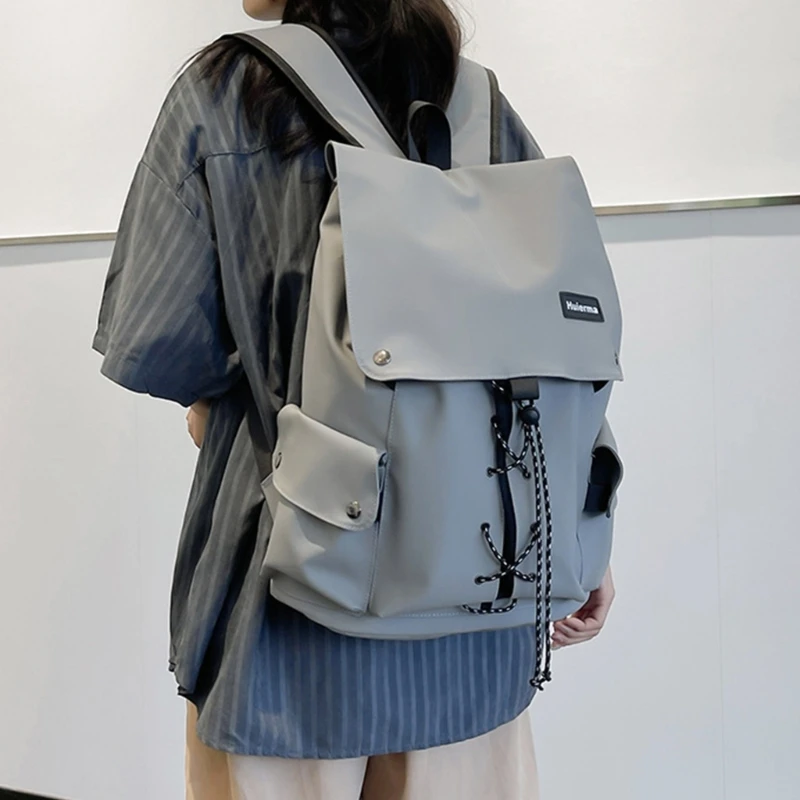 Trendy Nylon Backpack Pack Student Travel School Japanese Casual Daypack
