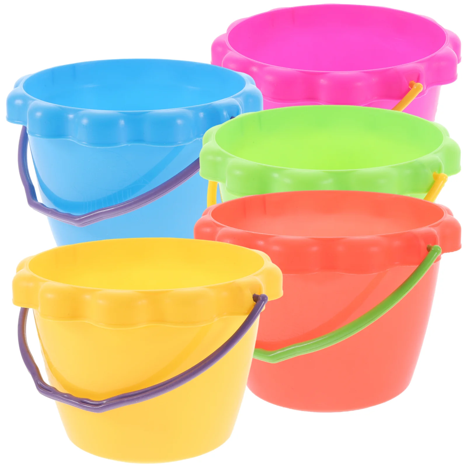 

Children Beach Toys Summer Toys Kids Seaside Silicone Sand Collection Bucket Digging Sand Tools Beach Toys