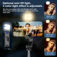 AXNEN L21 Phone Selfie Stick Cellphone Tripod with Extension Rod Bluetooth Remote Control for Android IOS Smartphone Shoot Vlog - Image 3