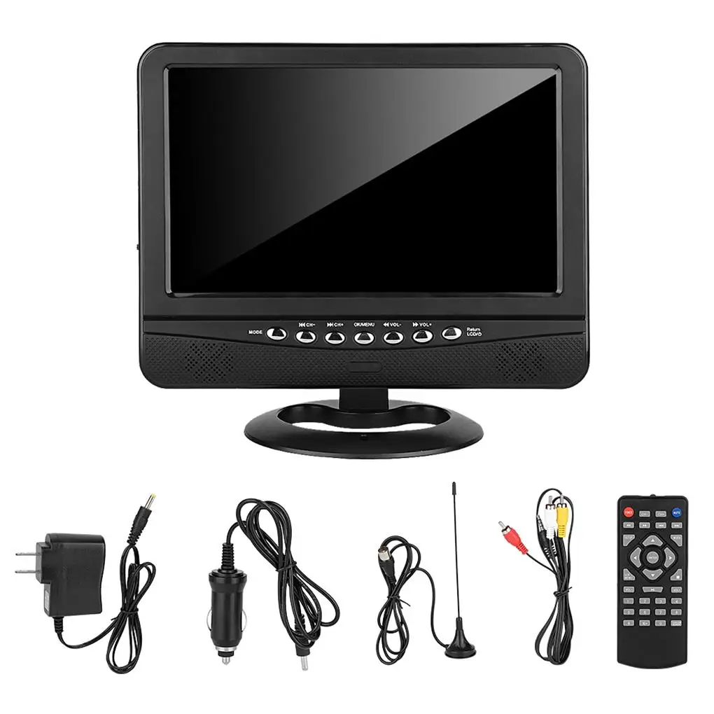 

Analog TVs Mobile DVD High Resolution Compact Size Vehicle Television Multifunctional Remote Control Sweet Gift