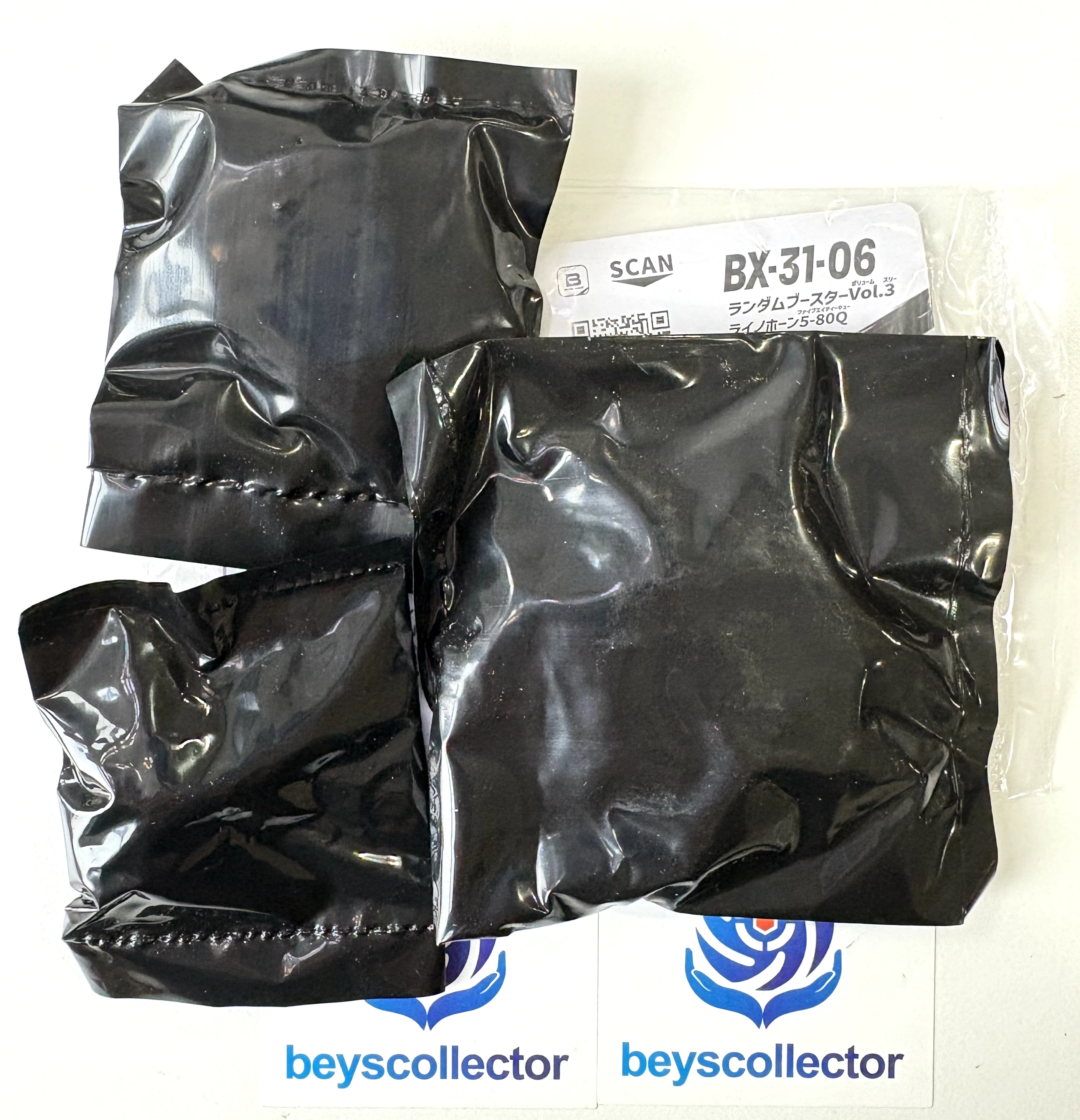 GENUINE beyscollector BX-31-06 Rhino Horn 5-80Q Booster spinning top toy beyblade toys battle top toy battle tops beyblades burst gyro