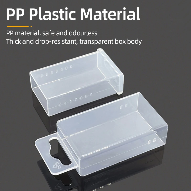Tool Box Parts Storage Box Drill Milling Cutter Boxes Rectangular Telescopic Twist Drill Tap Accessories Tool Packaging