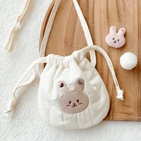 Lovely Baby Shoulder Bag Children Coin Purse Handbag Small Coin Box Bag Cute Bear Dinosaur Kids Money Bag 12X10cm 2