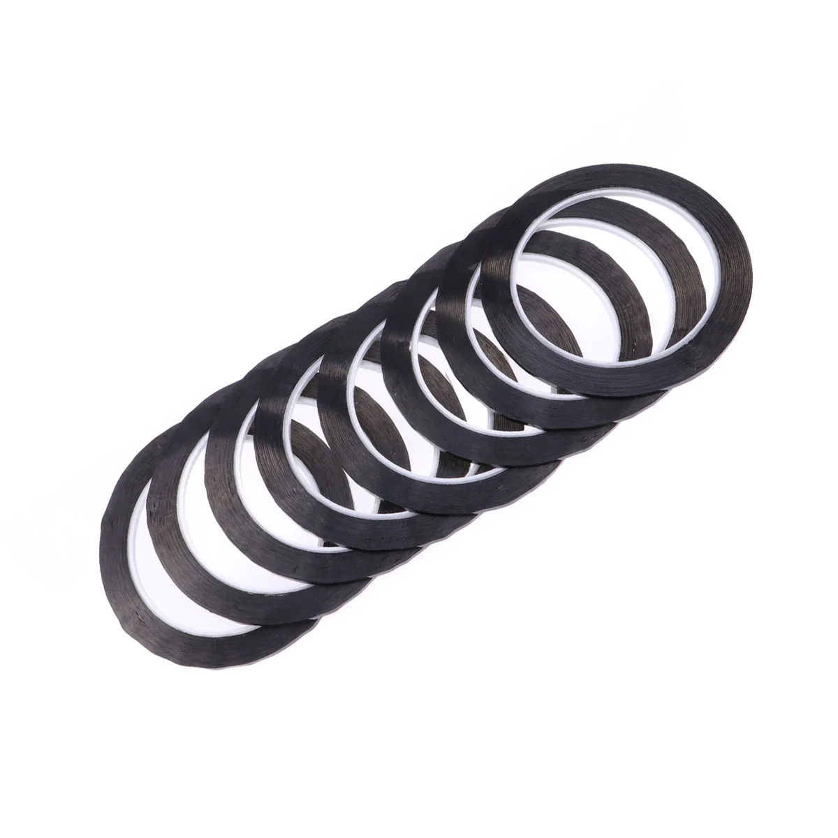 

8 Pcs Easy to Stick Tape Whiteboard Black Chart Glass Fish Tank Drafting Marking