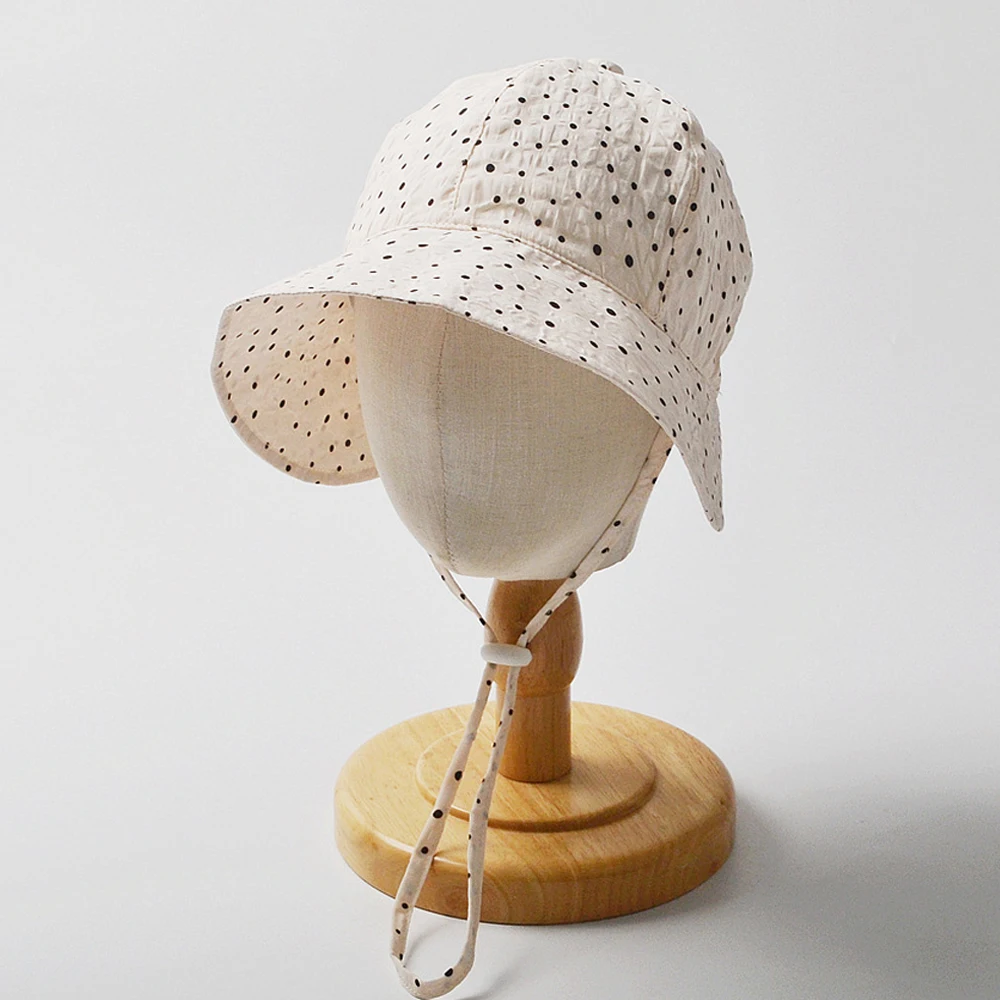 

Sun Hat Baby Summer Beach Accessory Girl Boy UV Protection Big Brim With String Cap For Kids Toddlers Holiday