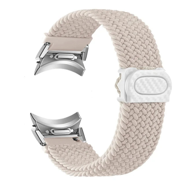 Braided Nylon No-Gap Smartwatch Bracelet Strap