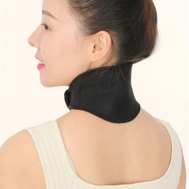 Neck Wrap Support Family Hot Selling Self Heating Magnetic Neck Massage Tourmaline Winter Comfortable Warming 15 Magnets Stone