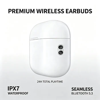 Cuffie Wireless TWS con Cancellazione del Rumore, Tipo In-Ear, Dotate di Custodia di Ricarica, Audio Stereo ad Alta Fedeltà