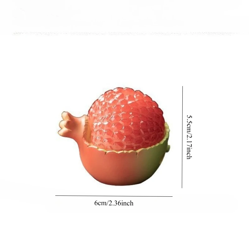 Pomegranate incense burner aromatherapy pan incense indoor agarwood household pear tent sandalwood ornament Chinese auspicious