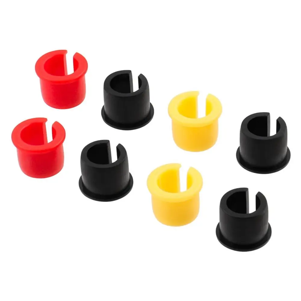 4pcs 경량 자전거 슈레더 밸브 림 플러그 휠 림 플라스틱 자전거 밸브 홀 어댑터 미니 실용