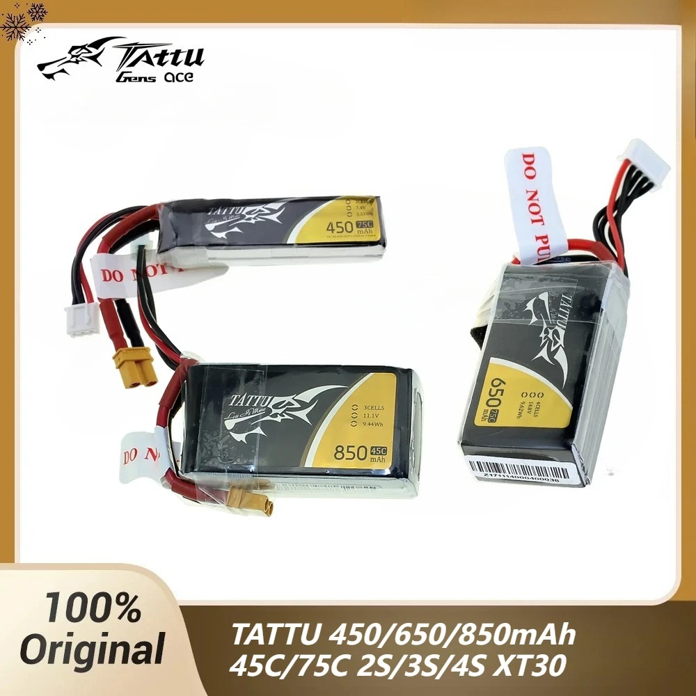 Batterie LiPo 4S 650mAh 75C RC pour Drone FPV