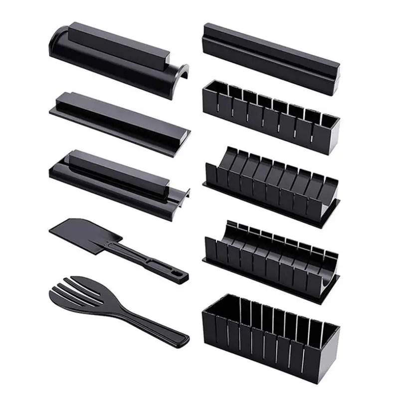 

Roll Sushi Maker Sushi Rice Roll Mold 10 Piece DIY Sushi Set Fun Sushi Rice Roll DIY Tool Set Not Including Sashimi Knives For