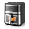 8L intelligent automatic touch air fryer touch color screen household electric fryer 3