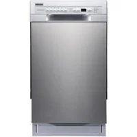 EdgeStar BIDW1802SS 18 Inch Wide 8 Place Setting Built-In Dishwasher 1