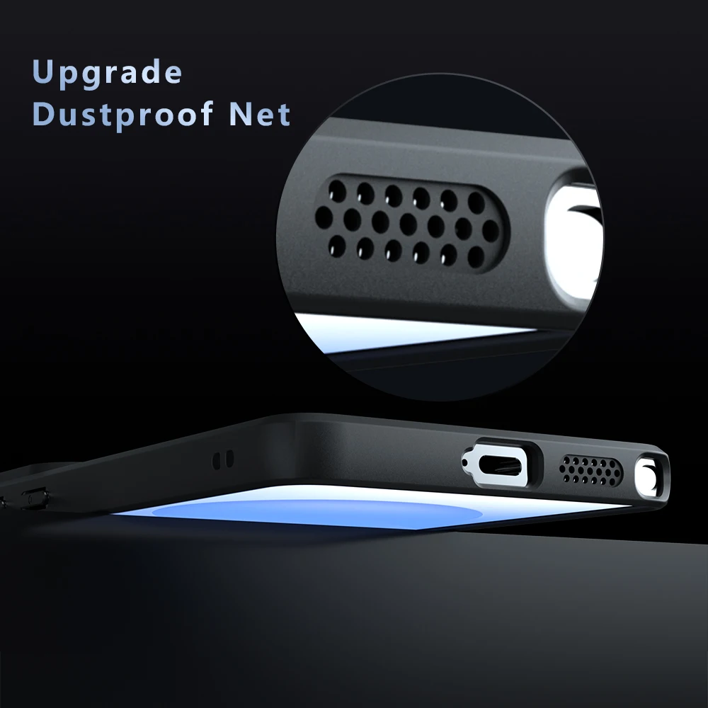 Skin Sensation Airbag Anti-Drop Protective Case Cover with Micropyle Back