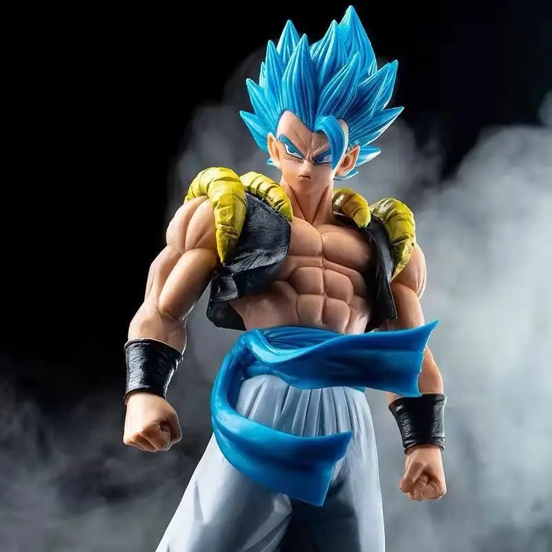 

Dragon Ball Z Gogeta Anime Figure PVC 18cm Action Figures Model Collection Figurine Super Saiyan Son Goku Vegeta Toys for Kids