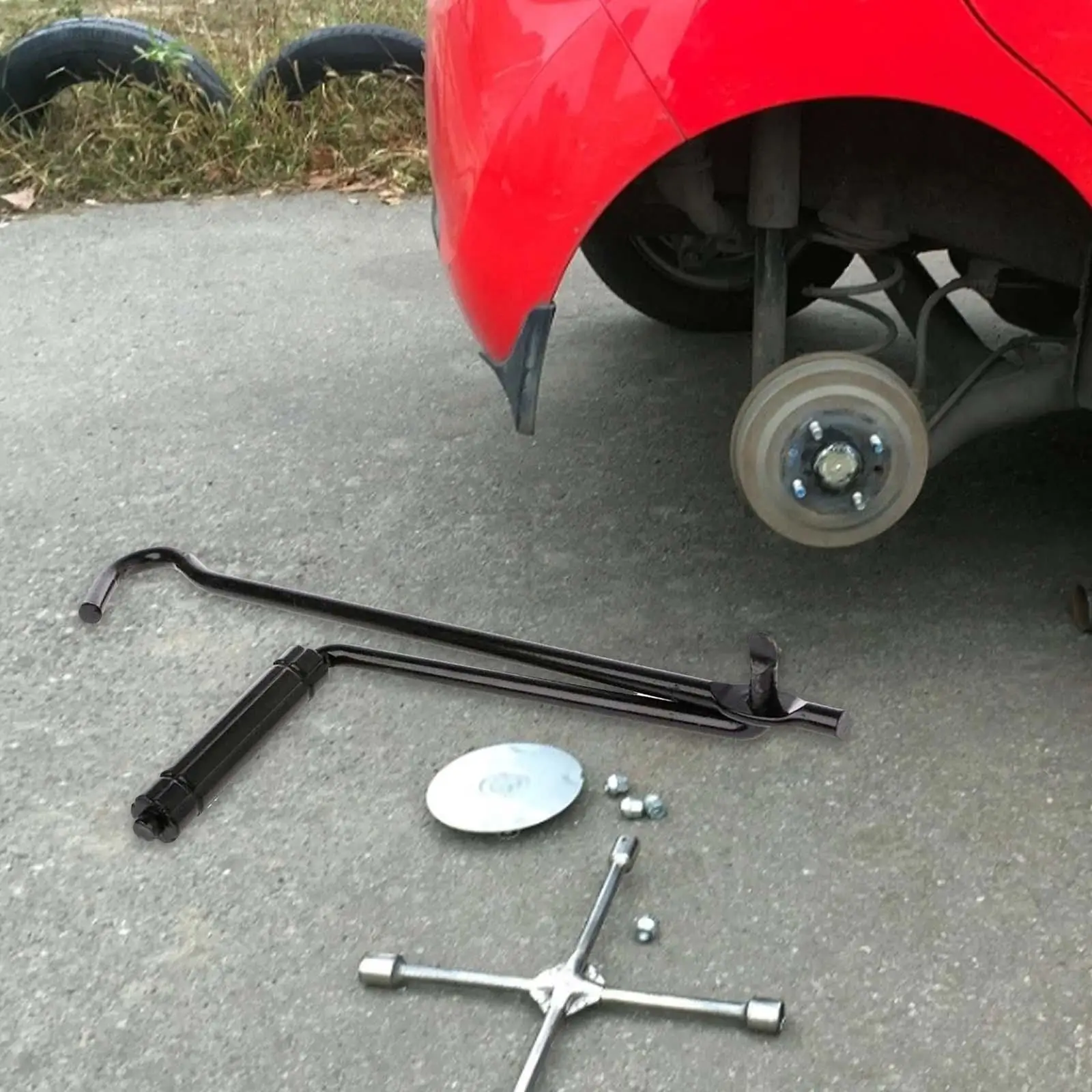 

Automotive Car Tire Wheel Jack Wrench for Vehicle Repairing Tool Universal Durable Effort Operated ,Easy to Carry