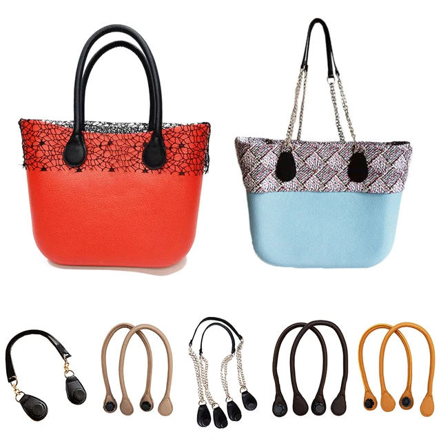 Obag-Asas largas de doble cadena para bolso de mujer, bolsos de hombro,  asas de correa, EVA, novedad, 1 par - AliExpress