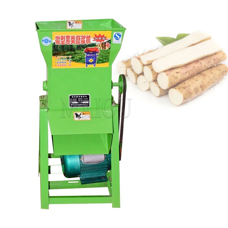 

Stainless steel Frame Cassava Feed Crusher Electric Sweet Potato Grinder Taro Wet Starch Pulping Refiner Extractor Separator