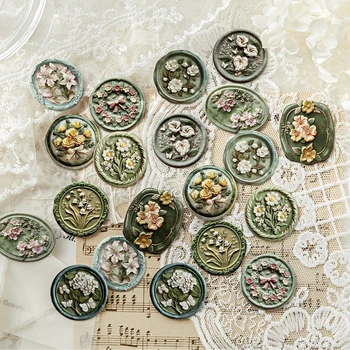 Wax Seal Relief Stickers 1