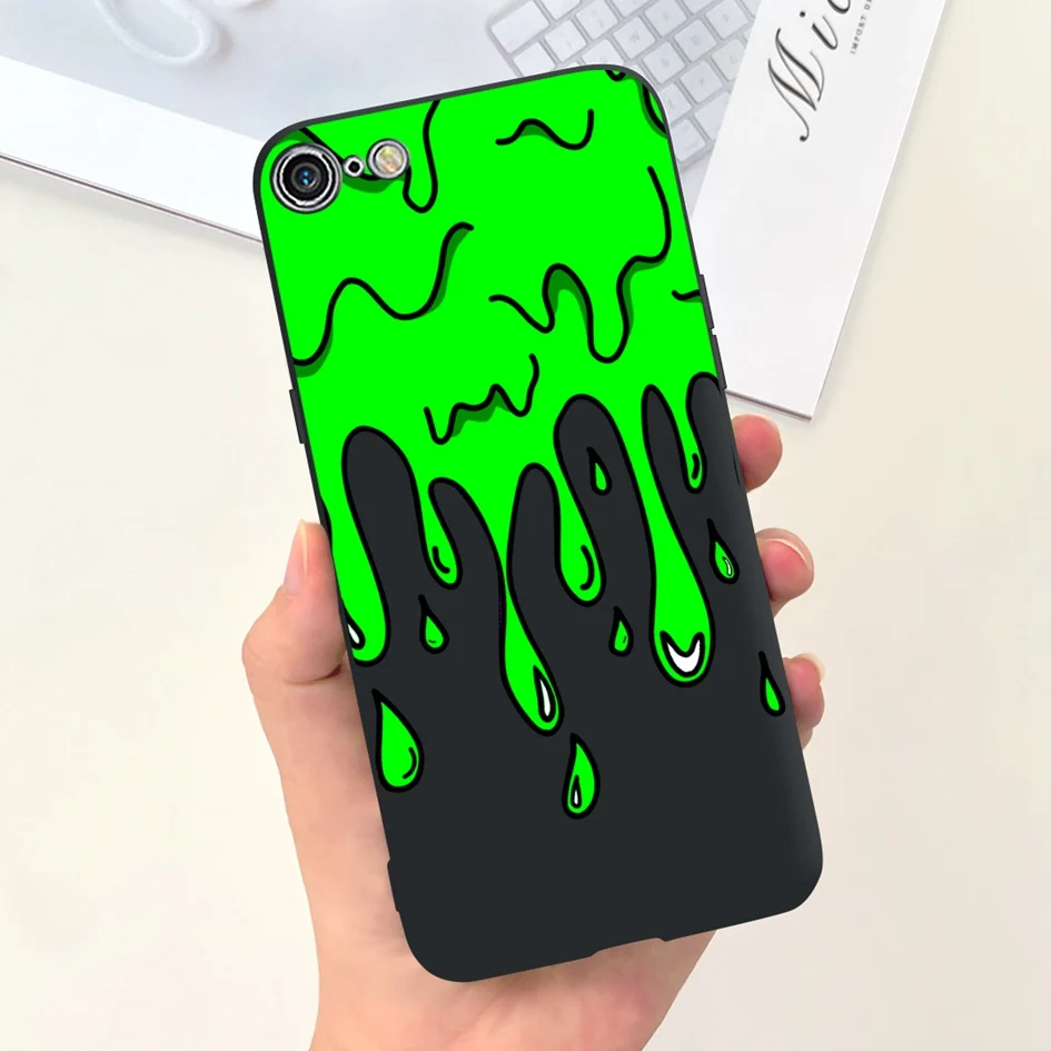 Fashion Marble Flower Slim Soft Silicone Back Cover Bumper Case