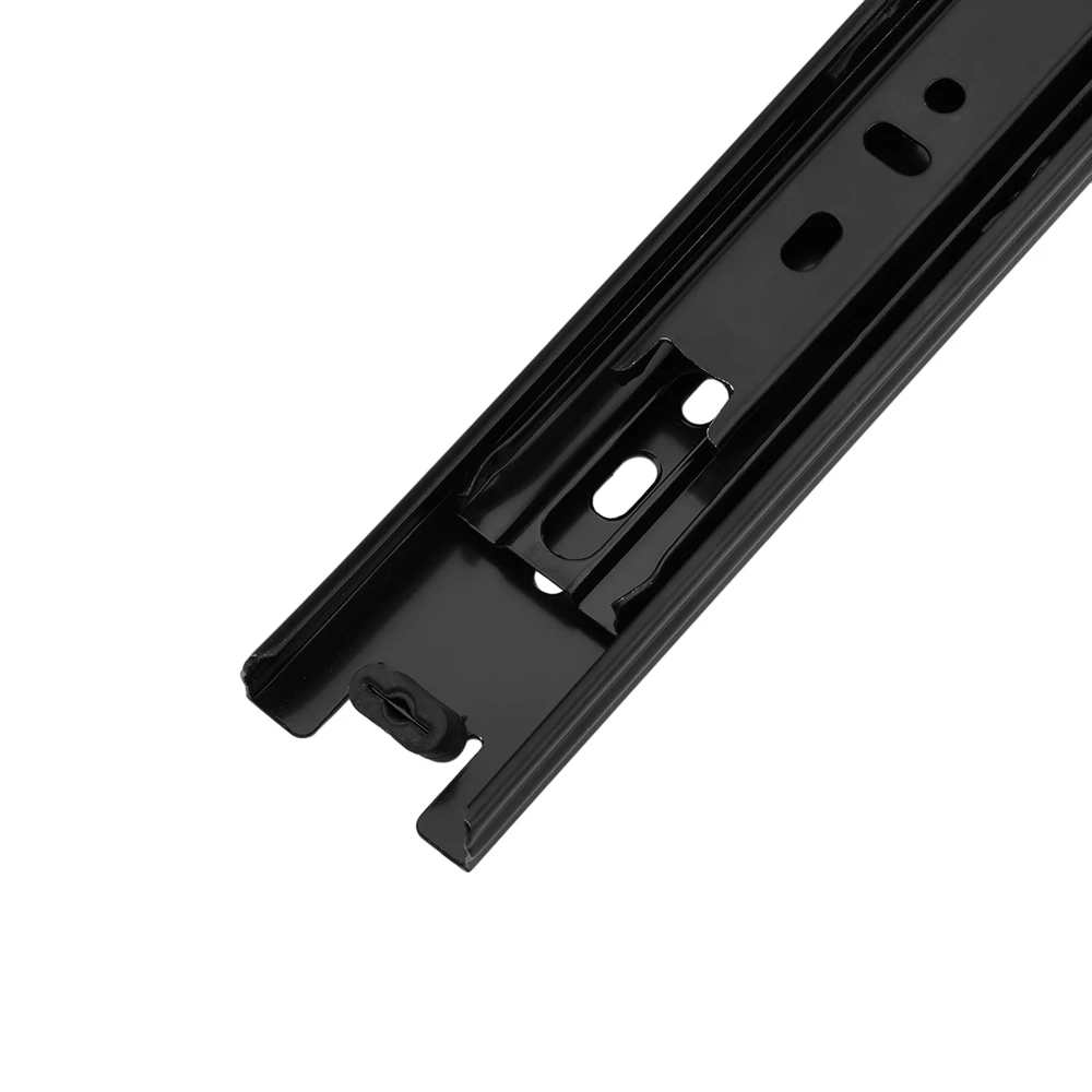 Cold Rolled Steel Drawer Slides Two-Section Cabinet Slides Furniture Hardware 12/14/16 Inch