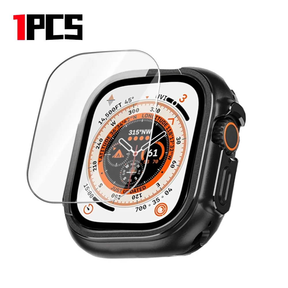 Premium Tempered Glass Screen Protectors for Smart Watches, HD Clear Protective Films, Available in Multipacks