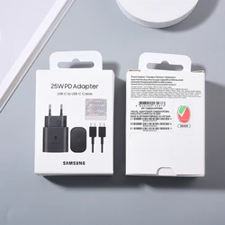 Super Fast Wall Charger with 100CM PD Type C Cable - Black EU Set (Box)