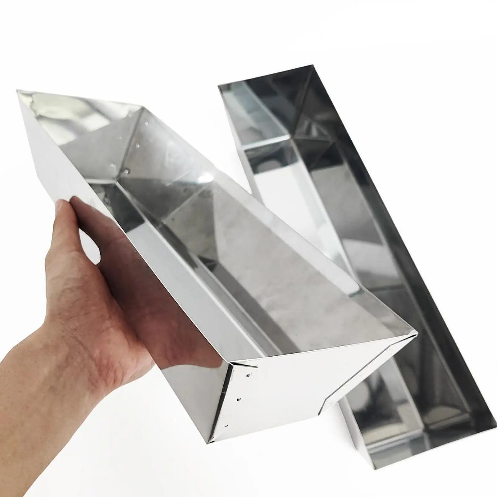 Stainless Steel Mud Pan Leakproof Multifunction Plastering Plasterers DIY Tapered Sides Mud Board Smooth Tray Bucket Rustproof drywall mud pan