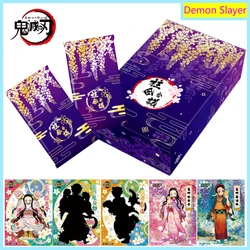 Demon Slayer Booster Box Japanese Anime Character Limited Rare Collection Cards TCG Lovers Puzzle Toys Children Birthday Gifts