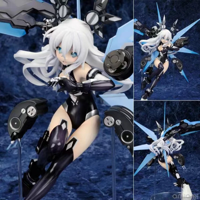 

100% Original Anime: Alter Hyperdimension Game Neptune Black Heart 1/7 Figure Reprint Model Ornament