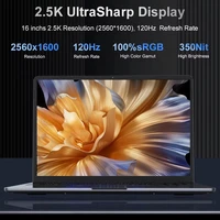 Ordinateur portable Ninkear N16Pro 16 pouces 2.5K 120Hz Intel Core i7-12700H 16 Go de RAM 1 To SSD WiFi 6 Ordinateur de bureau Windows 11 3