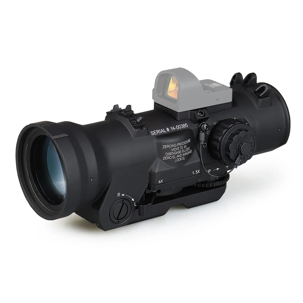 Specter DR Dual Role 1.5X/6X 7.62 Optical Sight-Flat Dark Earth Machine Optic Riflescope For Outdoor Hunting OS1-0409