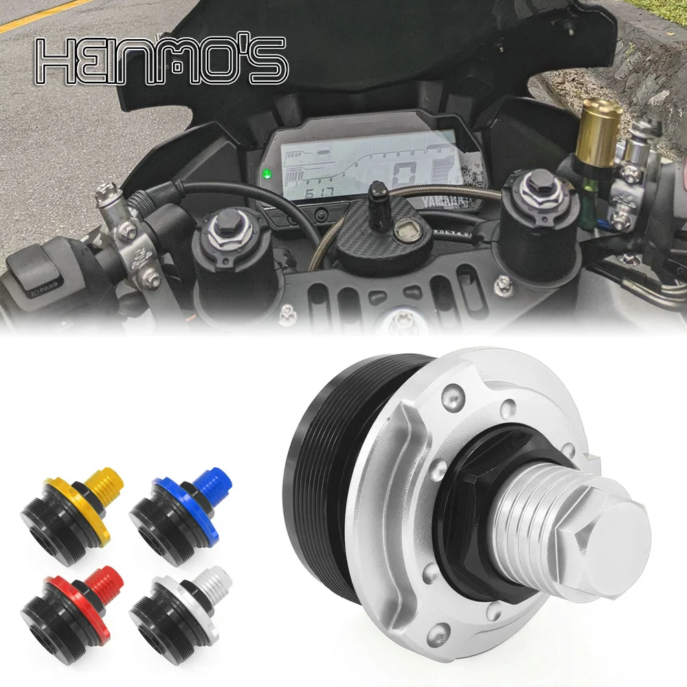 フロントプリロードフォークキャップボルトショックアブソーバーヤマハ YZF YZF-R1 R1 YZF-R6 YZF R6 2017-2022 MT フロントプリロードフォークキャップカワサキ ZX-10R ZX10R 2012 2013